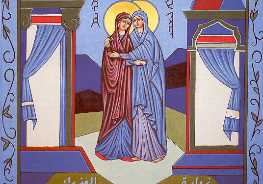 أحد زيارة العذراء لأليصابات: صلاة المساء والصباح ونصف النهار من زمن الميلاد المجيد