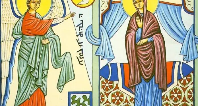 أحد بشارة العذراء: صلاة المساء والصباح ونصف النهار من زمن الميلاد المجيد – طقس ماروني