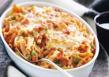 سمك محشي في الفرن