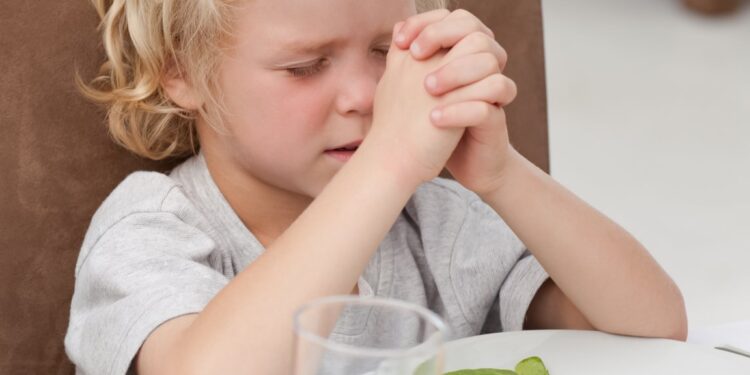 صلاة قبل الطعام