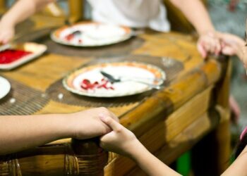 صلاة بعد الطعام