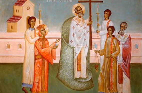 رفع الصليب الداخلي- القديس ثيوفان الحبيس