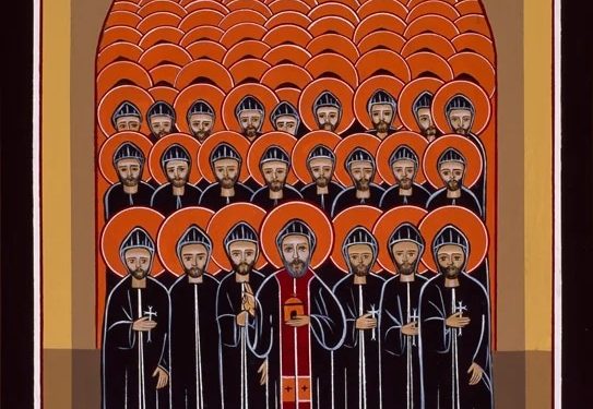 31 تموز الشهداء رهبان مار مارون (350 راهباً) – سير قديسين