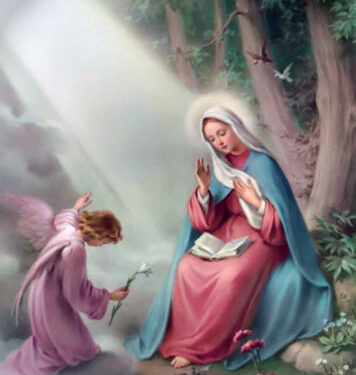 فعل تكريس للعذراء