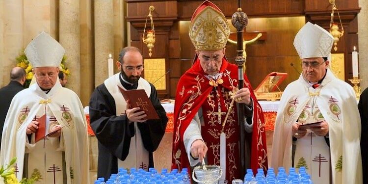 صلاة تبريك المياه