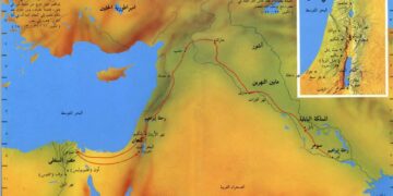 2- ابراهيم واسحاق ويعقوب – خرائط الكتاب المقدس