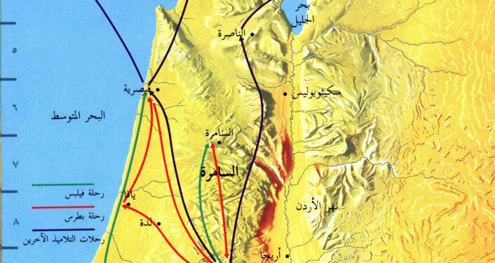 4- الخروج – خرائط الكتاب المقدس