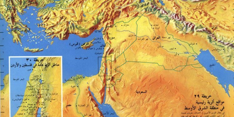 4- الخروج – خرائط الكتاب المقدس