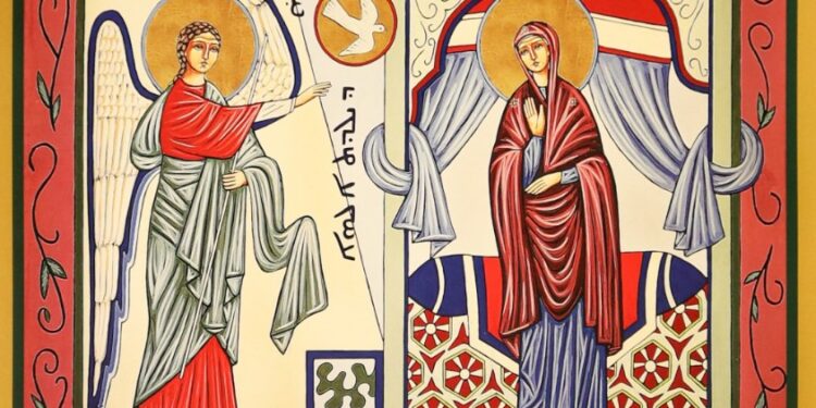 قداس أحد بشارة العذراء – زمن الميلاد – طقس ماروني