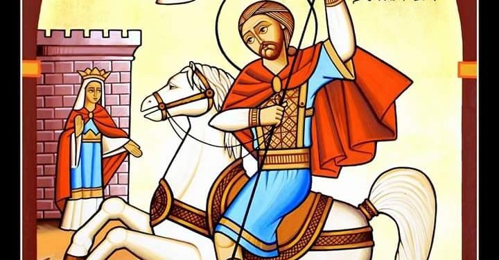 القديس جرجس – خامساً: زياح مار جرجس – جنود مريم