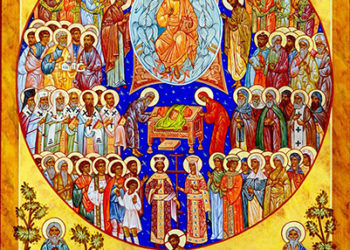 أيقونة عيد جميع القديسين – الايقونة وشرحها