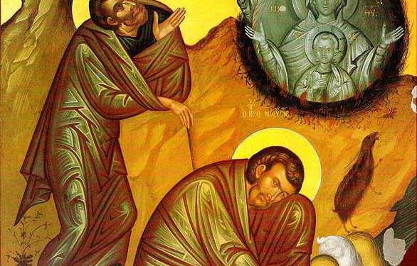 أيقونة العليقة غير المحترقة – الايقونة وشرحها