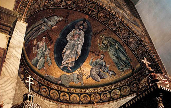 قبة التجلي بدير سانت كاترين – الايقونة وشرحها