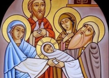 قداس عيد دخول المسيح الى الهيكل في 2 شباط – تبريك الشموع – زمن الدنح – طقس ماروني