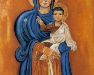 أيقونة سيدة إيليج من القرن العاشر للميلاد – الايقونة وشرحها