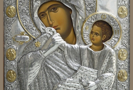 أيقونة العذراء المعزية Παραμυθία: – تاريخ الايقونة