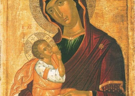 أيقونة “العذراء المرضعة” – تاريخ الايقونة