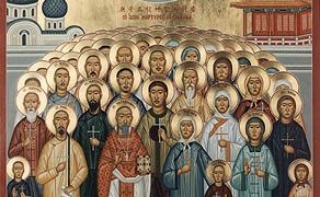 أيقونة الشهداء الأرثوذكس الذين قتلوا في الصين بسبب إيمانهم عام 1900 – تاريخ الايقونة