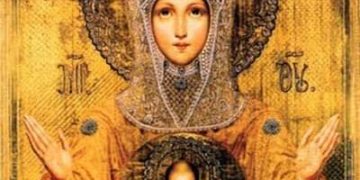 أيقونة والدة الإله “الرّمز” (روسية) – تاريخ الايقونة
