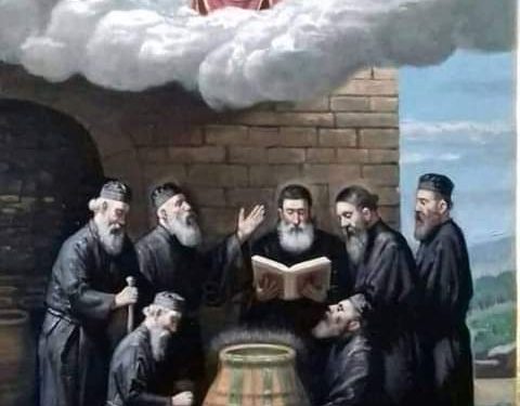 أيقونة والدة الإله “الزيت” (يونانية) – الايقونة وشرحها