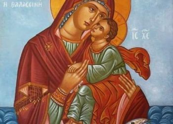 أيقونة العذراء سيدة البحور (بيزنطية) – تاريخ الايقونة