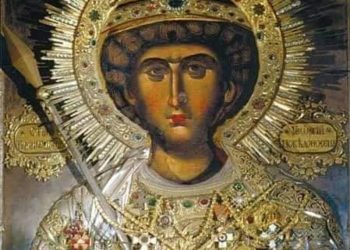 أيقونة القدّيس جاورجيوس المعجزة الغير المرسومة بيد – تاريخ الايقونة