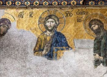 أيقونَةُ الشفاعَة والتَضَرُّع (بيزنطية) – الايقونة وشرحها