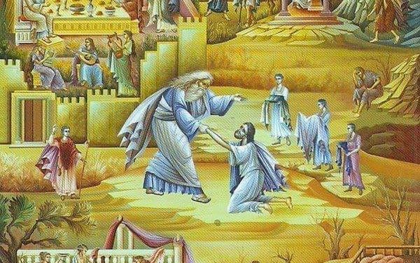 أيقونة الابن الشاطر (روسيّة) – الايقونة وشرحها