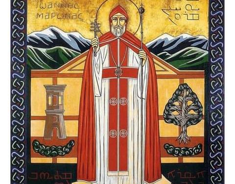 أيقونة مار يوحنا مارون (مارونية) – الايقونة وشرحها