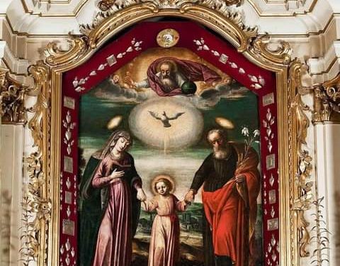 صورة رائعة بمناسبة عيد القديس يوسف +للعائلة المقدسة لنيّل النعّم – تاريخ الايقونة