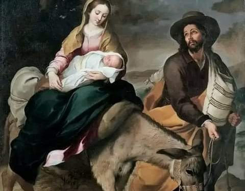 لوحة الرحلة إلى مصر