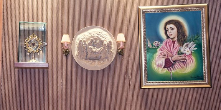 كنيسة القديسة ماريا غوريتي وذخائرها (مزيارة) – كنائس لبنان