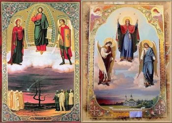 أيقونة “مخلص تشيرنوبيل” أعجوبة كنيسة النبي الياس في تشيرنوبيل – الايقونة وشرحها