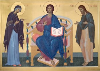 أيقونة الشفاعة أو الصّلاة Deisis – الايقونة وشرحها