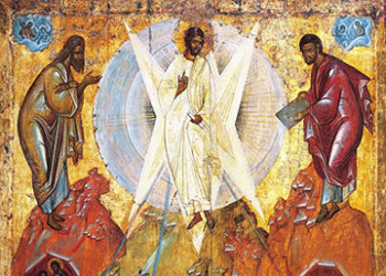 أيقونة التجلي لثيوفانس اليونانيّ – الايقونة وشرحها