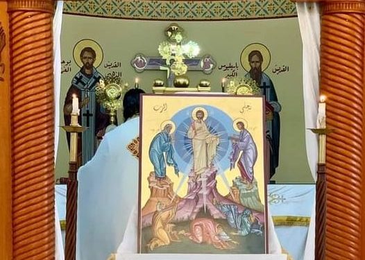 موسى وإيليّا النبيّين في أيقونة التجلي