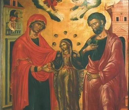 أيقونة “العذراء النابتة من أصل يسّى” – الايقونة وشرحها