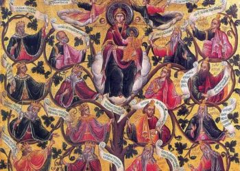 أيقونة شجرة يسى – الايقونة وشرحها