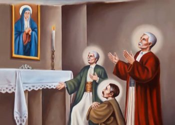 القديسون المسابكييون – الصورة المعتمدة – أبرشية دمشق المارونية