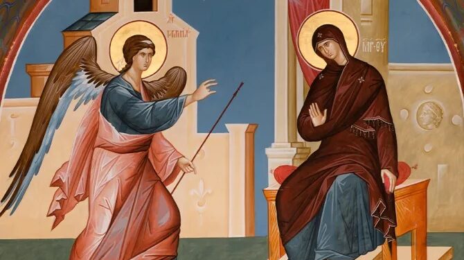 بشارة العذراء – المطران يروثيوس فلاخوس  