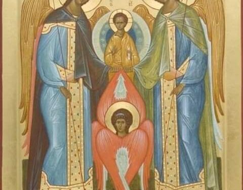 الملائكة في الفن الكنسي – الايقونة وشرحها