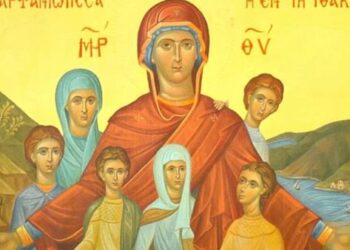  أيقونة عذراء الأيتام الستة – تاريخ الايقونة