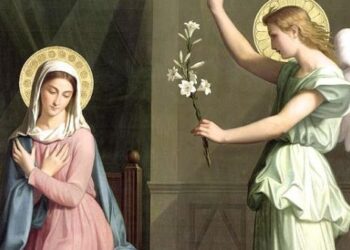 بشارة الملاك جبرائيل لمريم العذراء