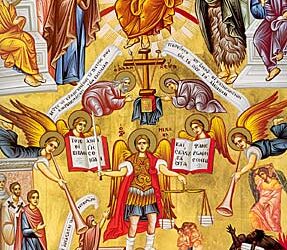 شرح أيقونة الدينونة – الايقونة وشرحها