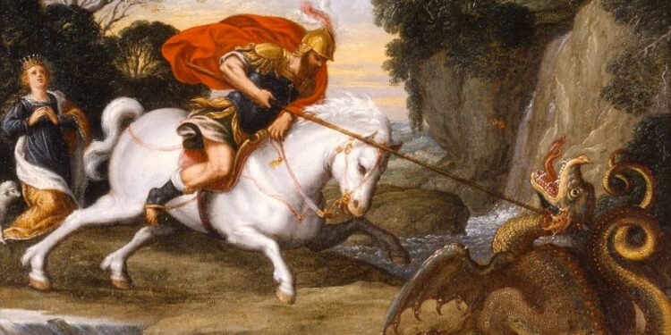 تفسير صورة القديس العظيم في الشهداء جاورجيوس