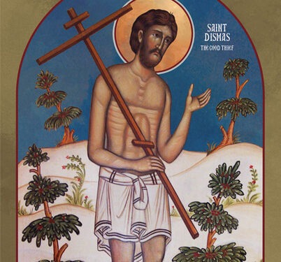 أيقونة ديماس اللص اليمين – الايقونة وشرحها