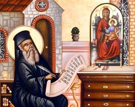 ترتيلة عذراء يا أم الإله للقديس نكتاريوس – تاريخها