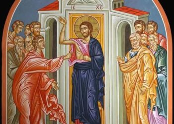 أي جنب طعن فيه يسوع؟ وهل توما الرسول لمس الرب أو لم يلمسه؟