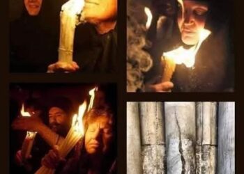 حارس القبر يشك فى ظهور النور المقدس – الأب ميتروفانيس حارس كنيسة القيامة