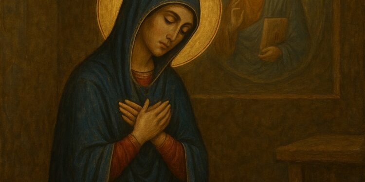 تأملات شهر ايار – 5 – مريم أمة الرب المطيعة /1 – رعية مار شربل الاردن